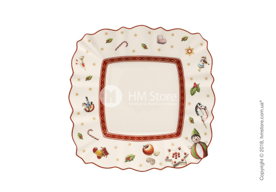 Тарелка пирожковая Villeroy & Boch коллекция Toy’s Delight, 17х17 см