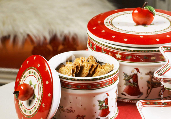 Емкость для хранения Villeroy & Boch коллекция Winter Bakery Delight, 1,74 л