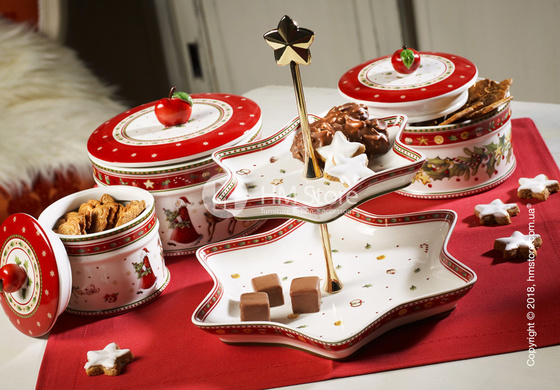 Емкость для хранения Villeroy & Boch коллекция Winter Bakery Delight, 560 мл