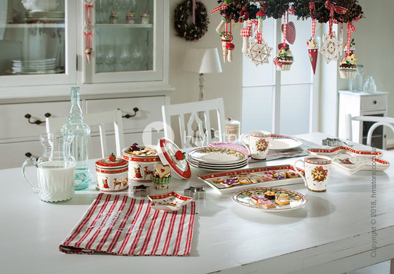 Емкость для хранения Villeroy & Boch коллекция Winter Bakery Delight, 560 мл