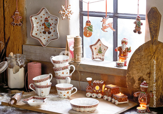 Блюдо Villeroy & Boch коллекция Winter Bakery Delight Star, 13 см