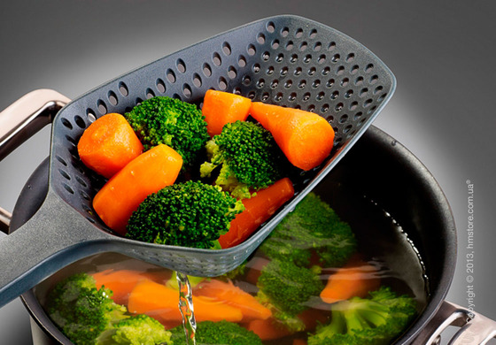 Шумовка Joseph Joseph Scoop Large, Серая