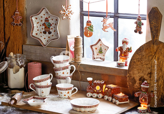 Тарелка для закусок Villeroy & Boch коллекция Winter Bakery Delight, 22 см