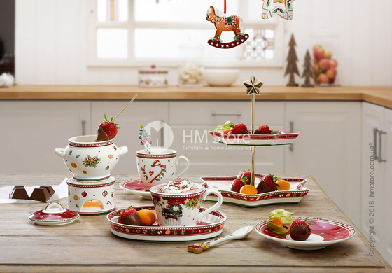 Тарелка для закусок Villeroy & Boch коллекция Winter Bakery Delight, 22 см
