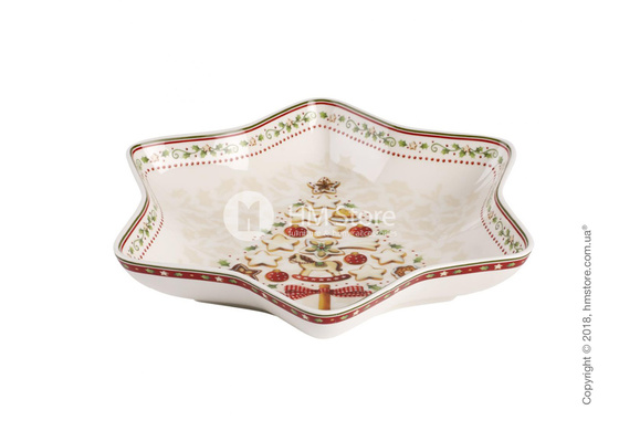 Блюдо Villeroy & Boch коллекция Winter Bakery Delight Star, 24,5 см, Tree