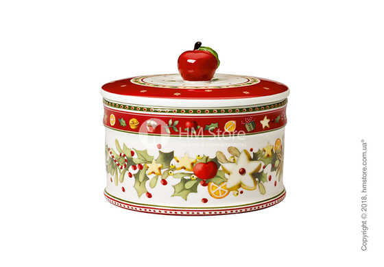 Емкость для хранения Villeroy & Boch коллекция Winter Bakery Delight, 860 мл