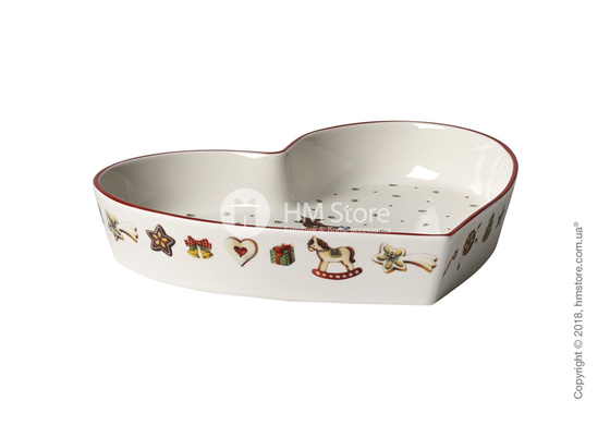 Блюдо Villeroy & Boch коллекция Winter Bakery Delight, 19х25,5 см