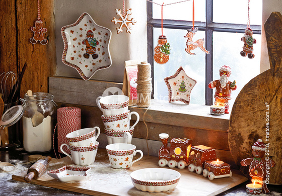 Пиала Villeroy & Boch коллекция Winter Bakery Delight, 630 мл