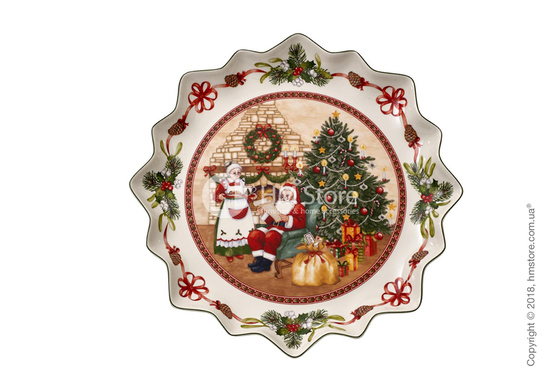 Блюдо для подачи Villeroy & Boch коллекция Toy’s Fantasy, 39 см, Santa’s Home