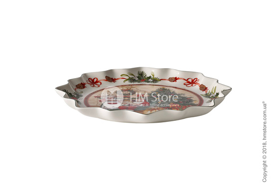 Блюдо для подачи Villeroy & Boch коллекция Toy’s Fantasy, 39 см, Santa’s Home