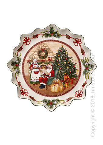 Блюдо для подачи Villeroy & Boch коллекция Toy’s Fantasy, 39 см, Santa’s Home