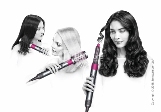Стайлер Dyson Airwrap Complete, Fucsia and Iron