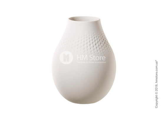 Ваза Villeroy & Boch коллекция Collier Perle, 20 см, White