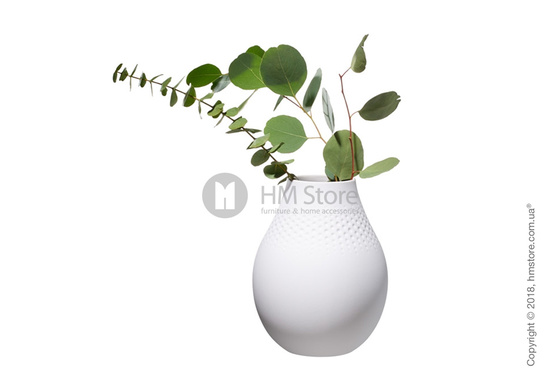 Ваза Villeroy & Boch коллекция Collier Perle, 20 см, White Ваза Villeroy & Boch коллекция Collier Perle, 20 см, White