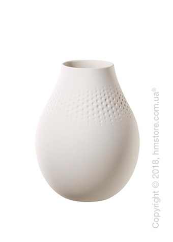 Ваза Villeroy & Boch коллекция Collier Perle, 20 см, White