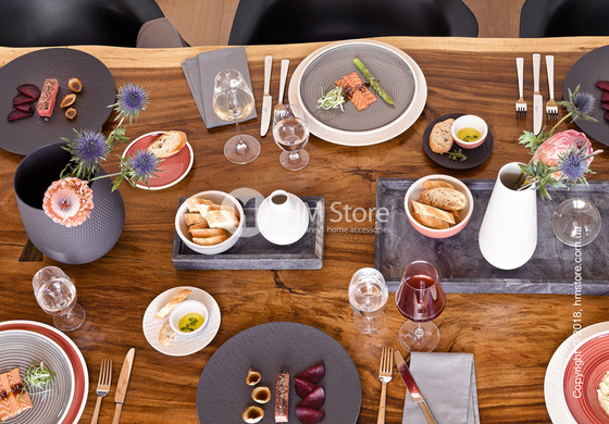 Ваза Villeroy & Boch коллекция Collier Carré, 14 см, Black