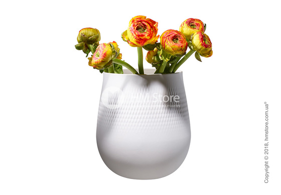 Ваза Villeroy & Boch коллекция Collier Carré, 22,5 см, White