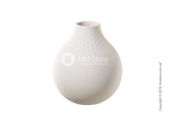 Ваза Villeroy & Boch коллекция Collier Perle, 12 см, White