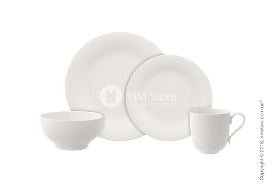 Набор фарфоровой посуды Villeroy & Boch коллекция New Cottage Basic на 2 персоны, 8 предметов Набор фарфоровой посуды Villeroy & Boch коллекция New Cottage Basic на 2 персоны, 8 предметов