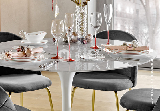 Тарелка столовая мелкая Villeroy & Boch коллекция Anmut Rosewood, 27 см