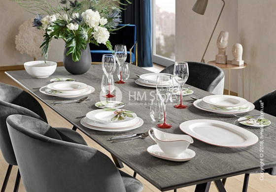 Тарелка десертная мелкая Villeroy & Boch коллекция Anmut Rosewood, 22 см