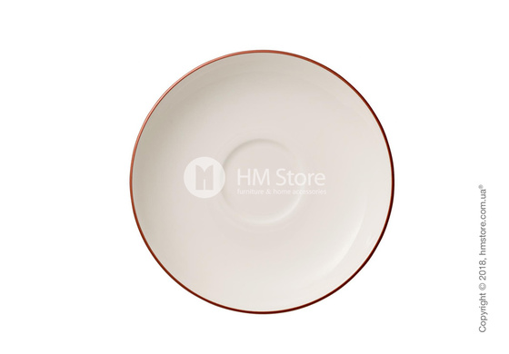 Чашка для эспрессо с блюдцем Villeroy & Boch коллекция Anmut Rosewood, 100 мл