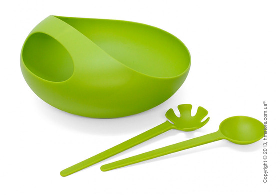 Салатница Joseph Joseph Salad Bowl & Servers, Зеленая