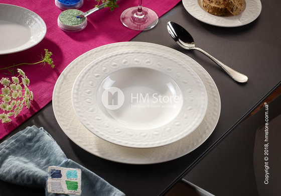 Тарелка столовая глубокая Villeroy & Boch коллекция Cellini, 24 см Тарелка столовая глубокая Villeroy & Boch коллекция Cellini, 24 см