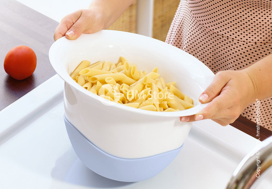 Дуршлаг/блюдо для подачи Villeroy & Boch коллекция Clever Cooking, 29 см, Blue