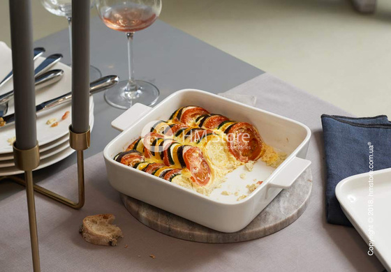 Форма для выпечки фарфоровая Villeroy & Boch коллекция Clever Cooking, 21х21 см