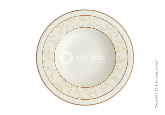 Тарелка столовая глубокая Villeroy & Boch коллекция Ivoire, 24 см Тарелка столовая глубокая Villeroy & Boch коллекция Ivoire, 24 см