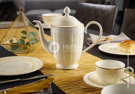 Тарелка десертная мелкая Villeroy & Boch коллекция Ivoire, 22 см