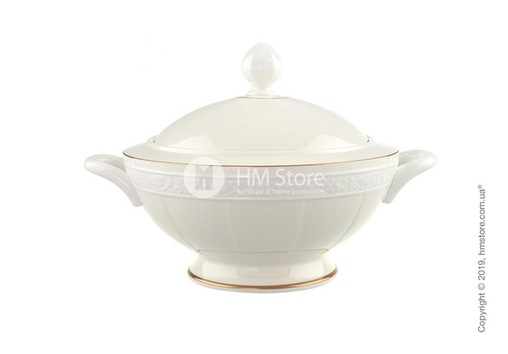 Супница с крышкой Villeroy & Boch коллекция Ivoire, 2,8 л