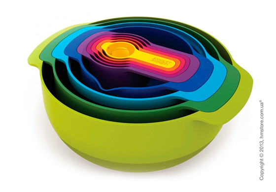 Набор мисок для приготовления Joseph Joseph Nest 9 Plus. Купить