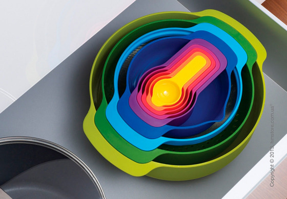 Набор мисок для приготовления Joseph Joseph Nest 9 Plus. Купить