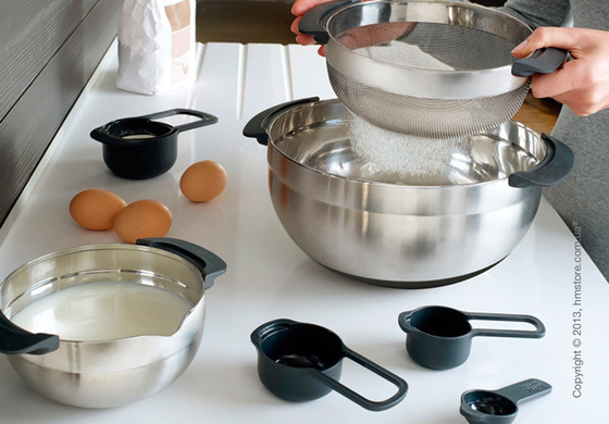 Набор емкостей для приготовления Joseph Joseph Nest 100, Хром Набор емкостей для приготовления Joseph Joseph Nest 100, Хром