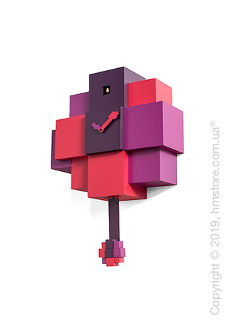 Часы настенные Progetti Choco Wall Clock, Purple