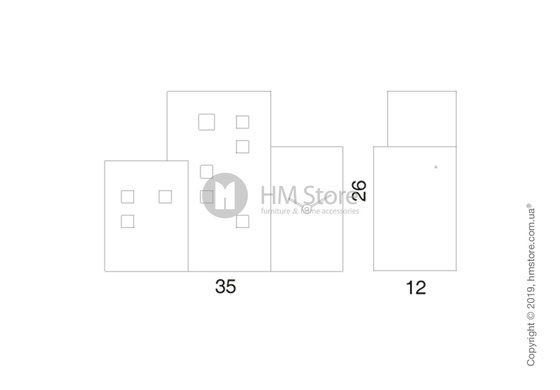 Часы настенные Progetti Walls Cucù Wall Clock, Light Brown