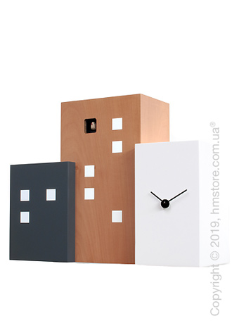 Часы настенные Progetti Walls Cucù Wall Clock, Light Brown