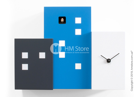 Часы настенные Progetti Walls Cucù Wall Clock, Light Blue