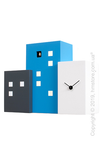 Часы настенные Progetti Walls Cucù Wall Clock, Light Blue