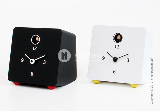 Часы настольные Progetti Fido Clock, Black