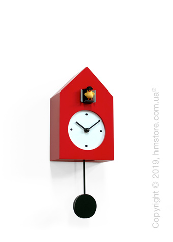 Часы настенные Progetti Freebird Badass Wall Clock, Red