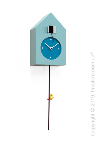 Часы настенные Progetti Freebird Tarzan Wall Clock, Light Blue