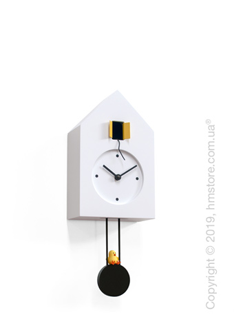 Часы настенные Progetti Freebird Wall Clock, White