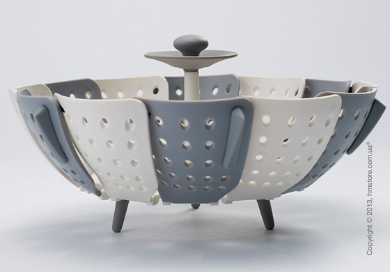 Корзина для варки на пару Joseph Joseph Lotus, Серая