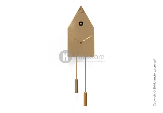 Часы настенные Progetti 24k Wall Clock, Gold