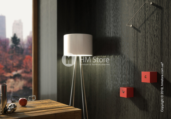 Часы настенные Progetti TuTu Wall Clock, Red