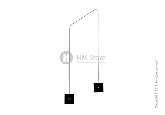 Часы настенные Progetti TuTu Wall Clock, Black