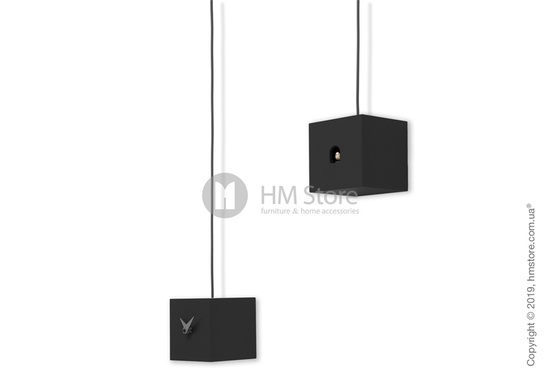 Часы настенные Progetti TuTu Wall Clock, Black